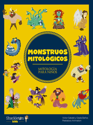 cover image of Monstruos mitológicos